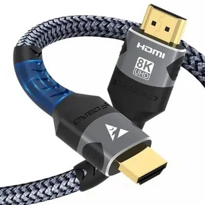 8K HDMI 2.1 Kabel 4K@120Hz 8K@60Hz 48Gbps EARC ARC HDCP Ultra High Speed HDR für RTX Videokabel PC Laptop Projektor HD TV PS5