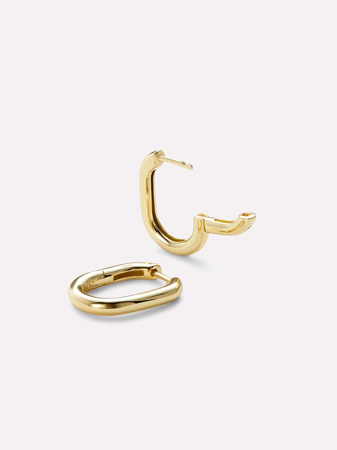 Women's Rox Small Gold Hoop Earrings by Ana Luisa in Gold (Size OS)