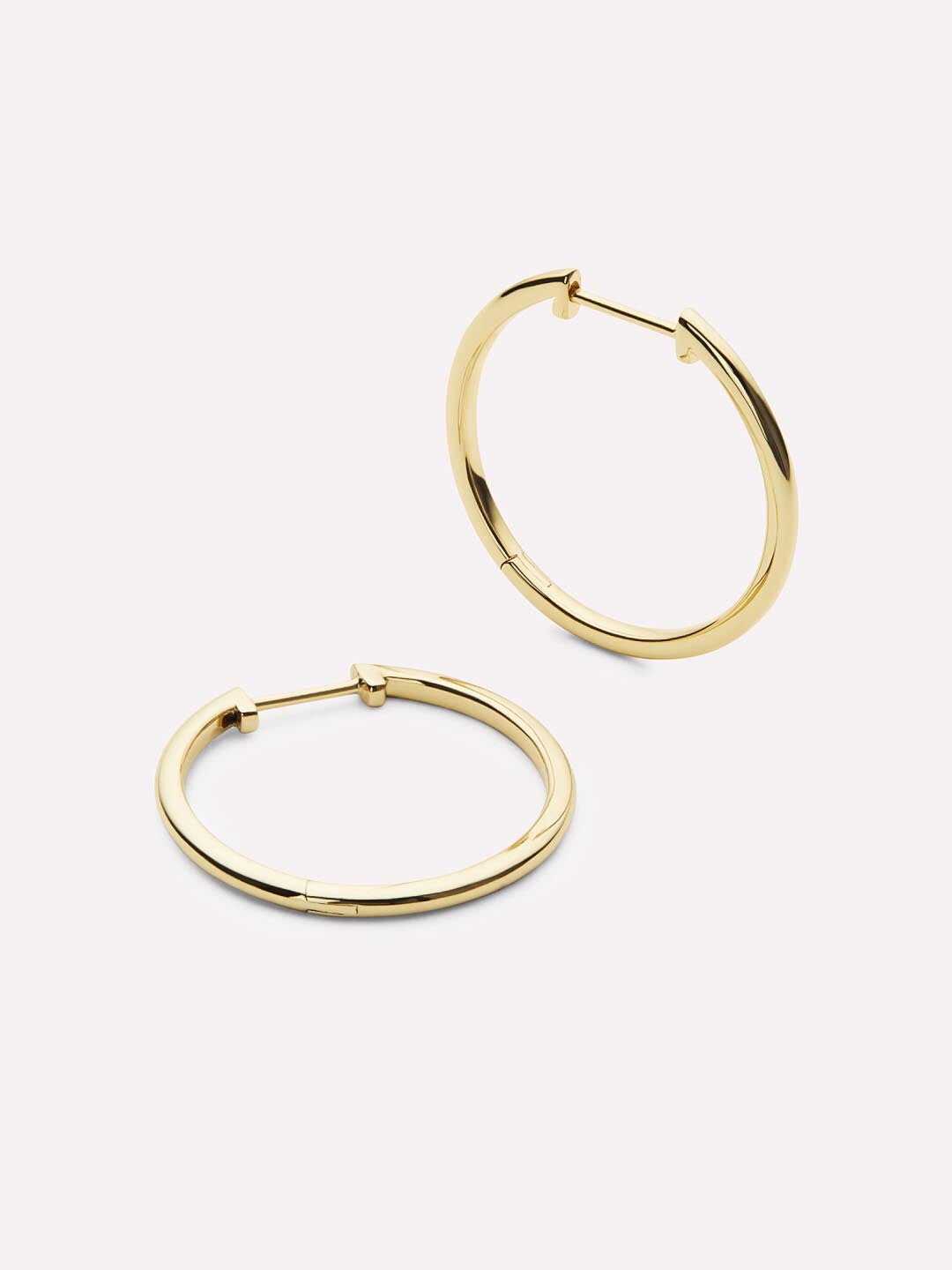 Women's Lo Medium Medium Slim Endless Hoops by Ana Luisa in Gold (Size OS)
