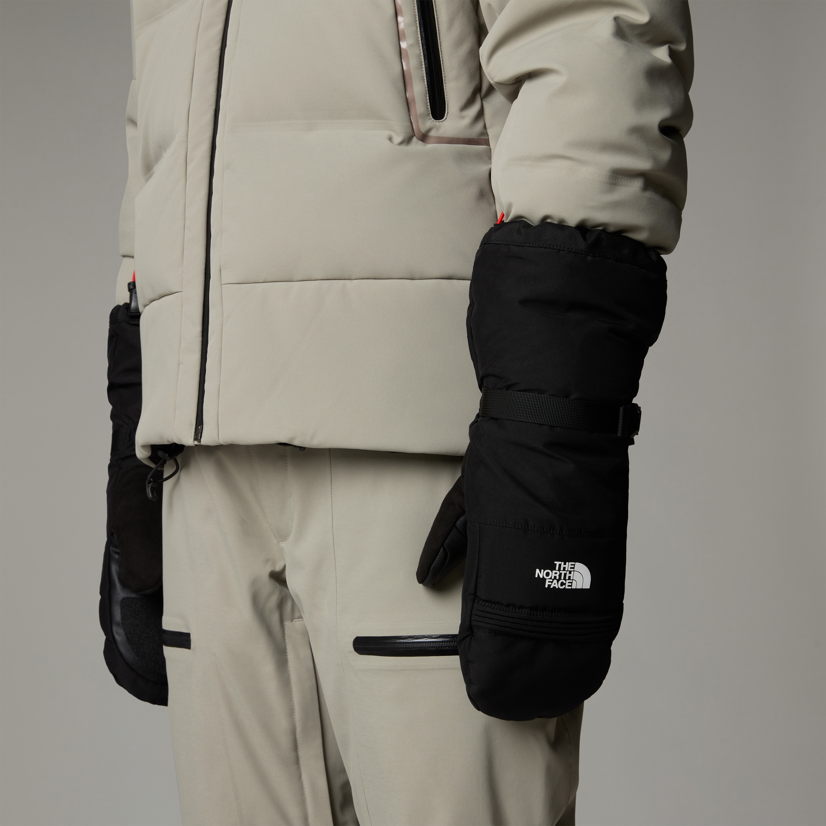 Skihandschuhe THE NORTH FACE "M MONTANA SKI MITT", Herren, Gr. S, tnf schwarz, Obermaterial: 100% Polyester, Handschuhe Image