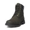 Schnürboots TIMBERLAND "6 IN BASIC6 INCH LACE UP BOOT", Gr. 50, schwarz (jet schwarz), Leder, sportlich, Schuhe, Winterstiefel, Schnürstiefel, Winterschuhe