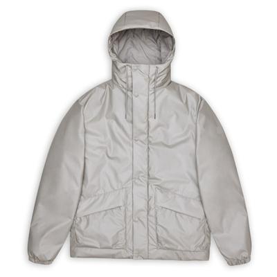 Rains - Lohja Insulated Cargo Jacket W3T2 - Winterjacke Gr S grau