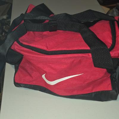 Nike Bags | Womens Nike Fuschia Gym Bag With Black Trim | Color: Black/Red | Size: Os