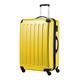 HAUPTSTADTKOFFER - Alex - Luggage Suitcase Hardside Spinner Trolley 4 Wheel Expandable, 75cm, yellow