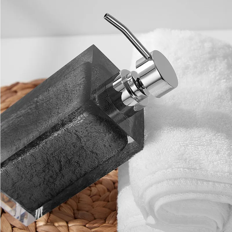 Tasse de bain de bouche de salle de bain, tasse de brosse à dents, plateau, ensemble de lavage trois pièces, ensemble d'accessoires de luxe pour salle de bain d'hôtel, accessoires de douche