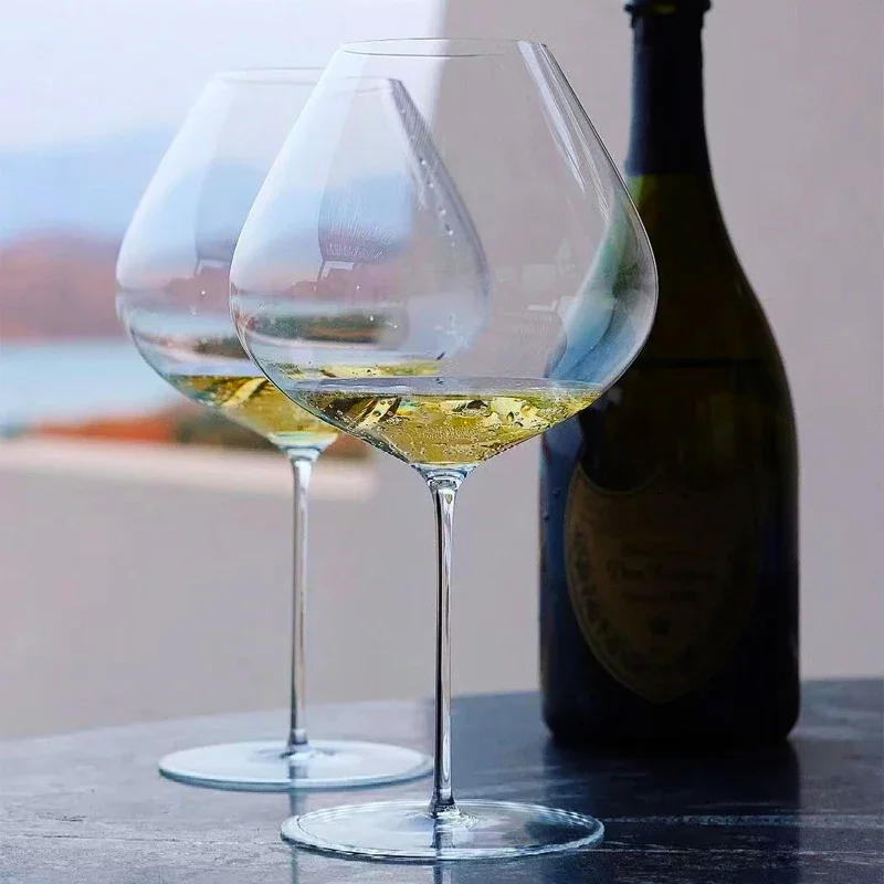 2 pièces France Sydonios Style haut de gamme bordeaux tasse cristal fait à la main extrêmement mince verre à vin verres à Champagne verres à vin rouge