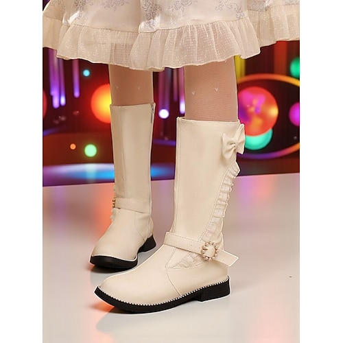 Von koreanischen Idols inspirierte Popstar-Kostümschuhe – süße Modestiefel für Mädchen für den Alltag und lässige Outfits Image