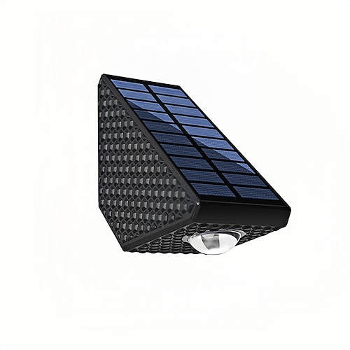 LED-Solarbeleuchtung für Gartenwände, Wandleuchten im Innenhof, wasserdichte Strahler, Burst-Lichter und Wandreinigungslichter, 1 Stück Image