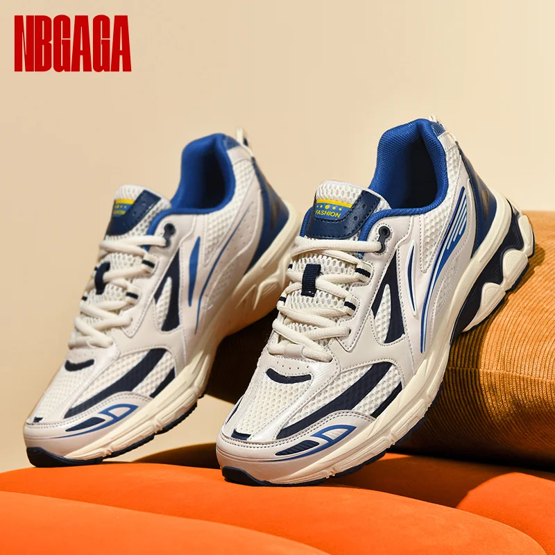 Herren Laufschuhe Retro Athletic Sneakers Leichte Gym Trainingsschuhe Lässige Wanderschuhe Schnürschuhe Bequeme Sportschuhe