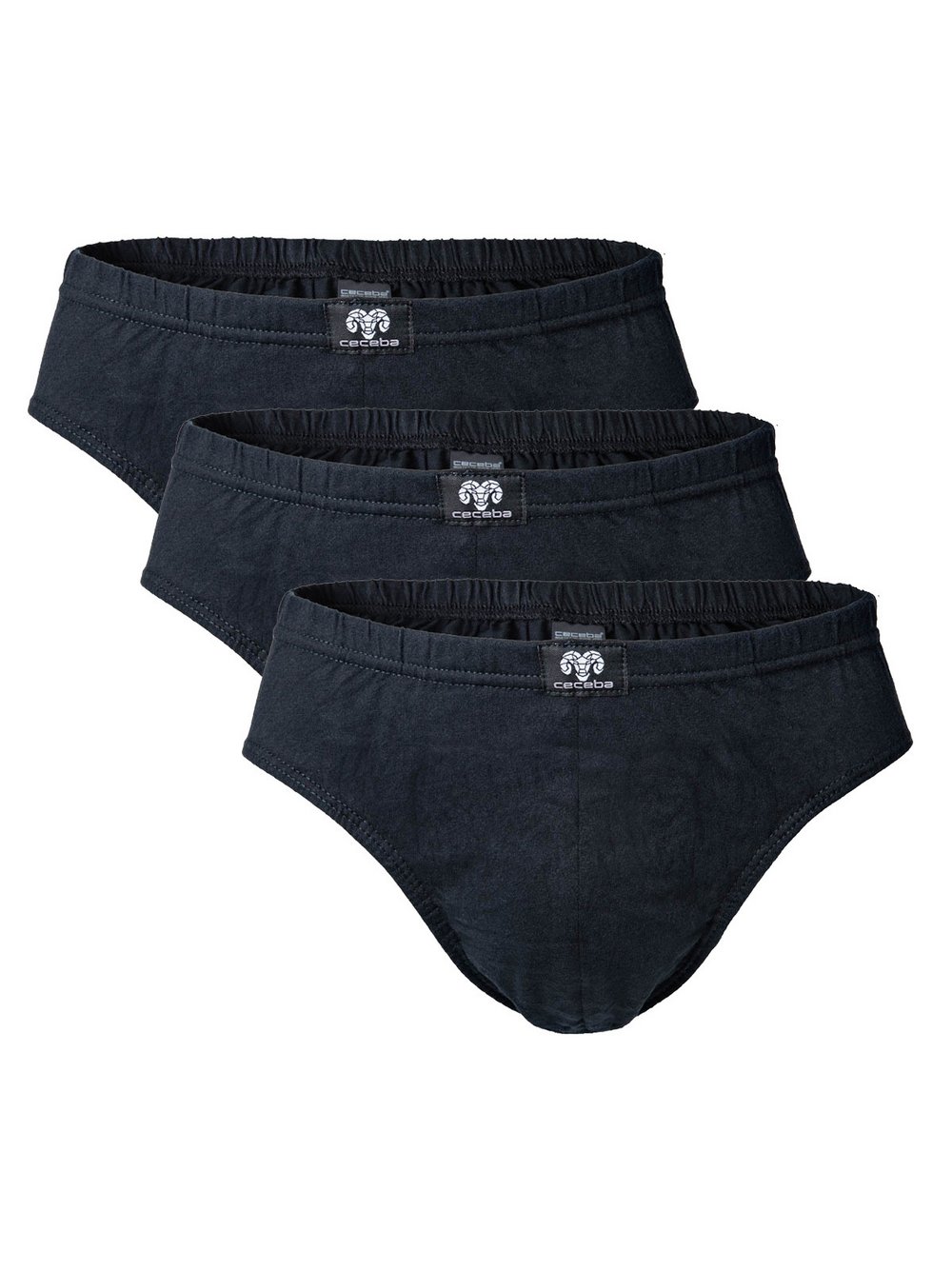 Ceceba Slip 3er Pack Herren schwarz, XL Image