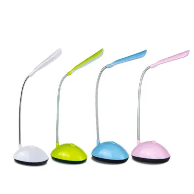 Mini LED Desk Lamp AAA Battery Powered Night Light Eye Protection Reading Lamp Creative Folding Table Lamp For Studying Bedroom