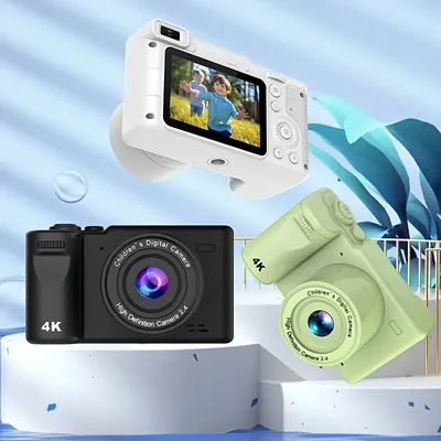 Portable Digital Camera CCD High Definition Autofocus 8X Zoom Video Camcorder Student Party DSLR for kids Beginner Camera