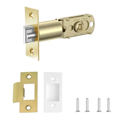 Bathroom Door Lock Body Washroom Single Tongue Lock Bolt Door Lock Core Hardware 45 Degrees 60-70 Adjustable Lock Body ﻿