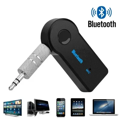 Wireless Car Bluetooth Receiver Adapter P2 Music Call Sound 3.5mm Audio Bluetooth Pour Voiture MP3 FM Music Transmitter