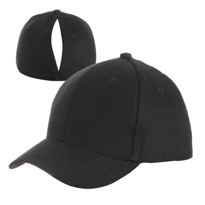 XXFD Women Magnetic Ponytail Hat Breathable Cotton Baseball Hat Adjustable Ponytail Hat for Running Hiking and Casual Wear