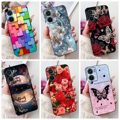 For Motorola Moto G05 Case E15 Silicone Cute Cat Fashion Flowers Cool Painted Back Cover For Motorola Moto E15 Phone Case Bumper