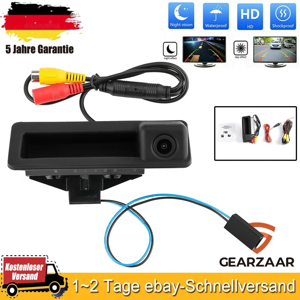 Neu 170 ° Rückfahrkamera Rückfahrkamera Für BMW E39 1/3/5 Serie E60 E82 E90 Image