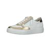 Sneaker PAUL GREEN "Paul Green Sneaker Glattleder", Damen, Gr. 39, weiß (weiß, gold), Glattleder, casual, Schuhe