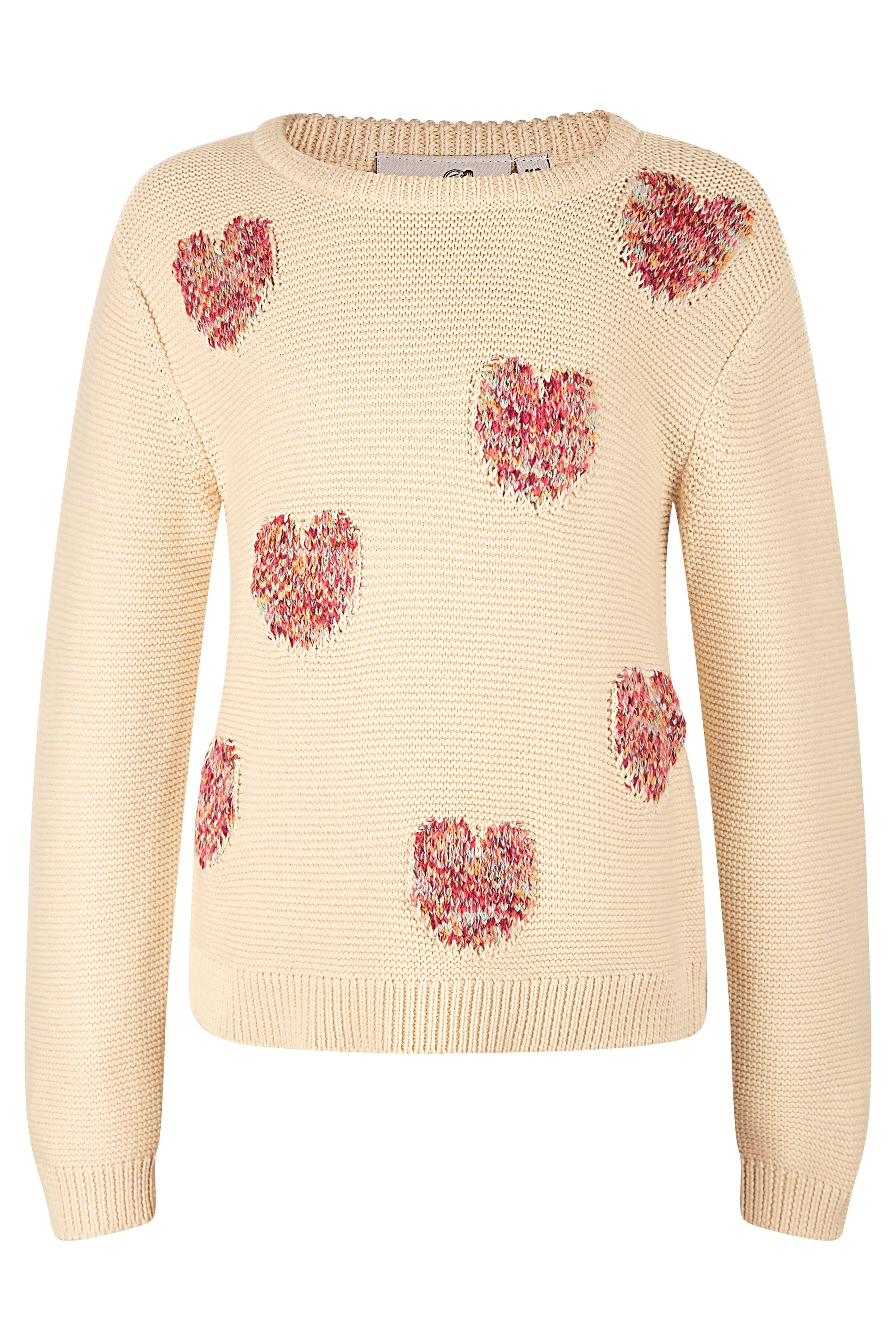 Sommerkleid HAPPY GIRLS "sweater", Mädchen, Gr. 128, EURO-Größen, beige, Stoff, 100% Baumwolle, normal, Kleider Image