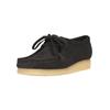 Mokassin CLARKS "Wallabee", Damen, Gr. 38, braun, Kalbsleder, casual, Schuhe, im kultigen Design mit hohem Tragekomfort