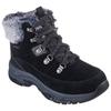 Winterboots SKECHERS "TREGO", Damen, Gr. 35, schwarz, Veloursleder, casual, Schuhe, Chunky Boots, Freizeitschuh, Winterstiefel mit Plateausohle