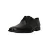 Schnürschuh CLARKS "Paulton Lace", Herren, Gr. 41,5, schwarz, Leder, klassisch, Schuhe, im klassischen Design