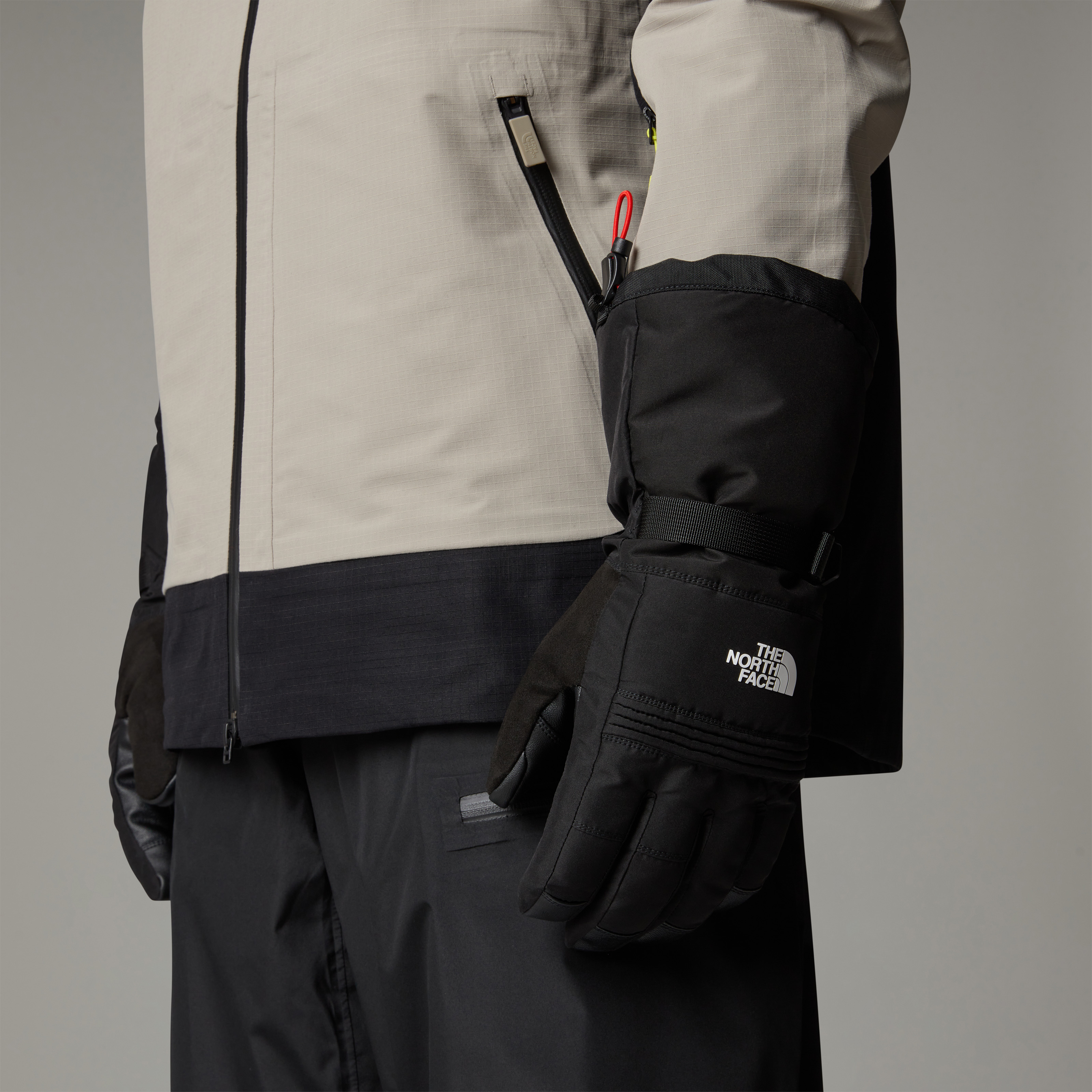 Skihandschuhe THE NORTH FACE "M MONTANA SKI GLOVE", Herren, Gr. XL, tnf schwarz, Obermaterial: 100% Polyester, Handschuhe Image