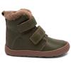 Bisgaard - Kid's Barefoot Emil Lamb - Winterschuhe 30 | EU 30 braun/oliv