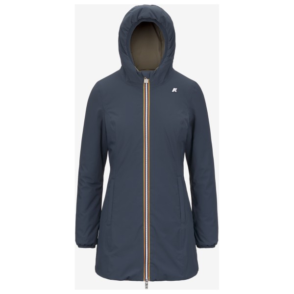 K-Way - Women's Denise ST Warm Double - Mantel Gr L blau