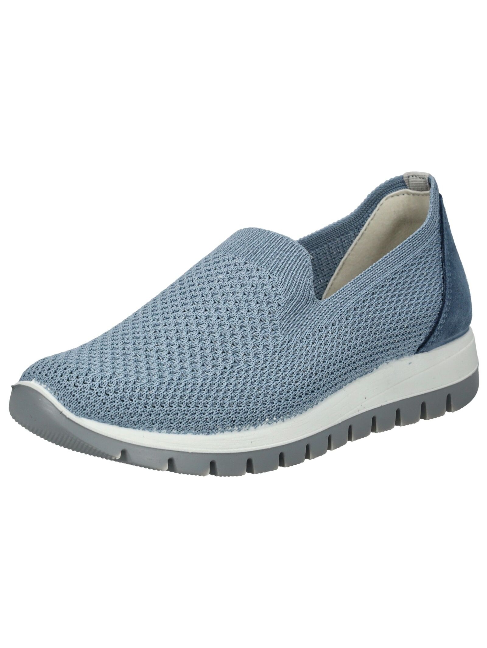 Slipper IGI & CO "IGI & CO Slipper Textil", Damen, Gr. 39, blau, Textil, Casual, Schuhe