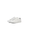 Sneaker JACK & JONES "JFWTRENT", Herren, Gr. 45, weiß, Lederimitat, Schuhe, mit Schnürung