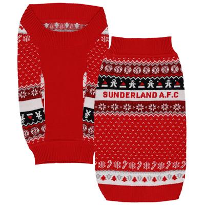 Sunderland Weihnachtspullover für Hunde - Rot Image
