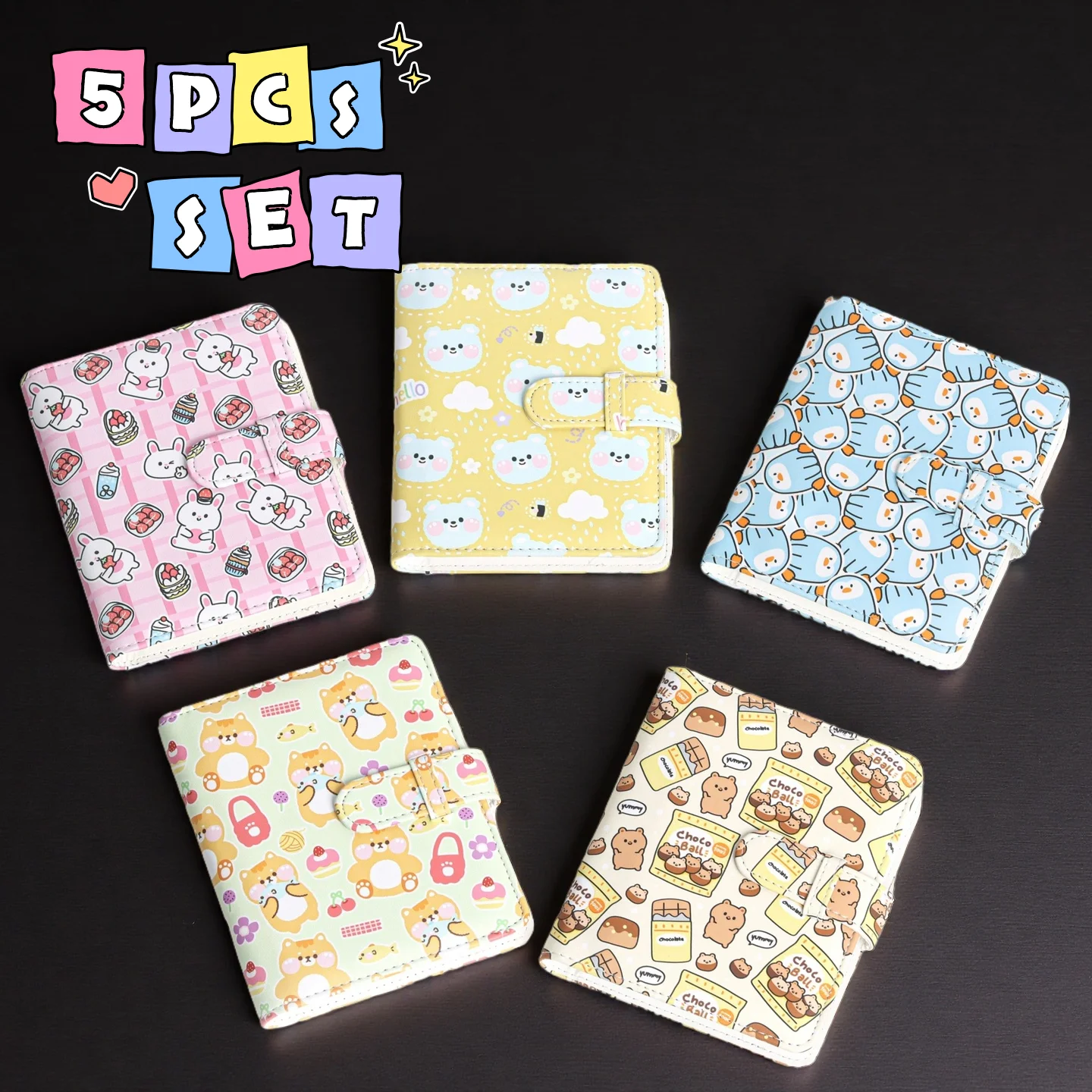 64 Taschen süßes Cartoon-Instax-Mini-Fotoalbum für Fujifilm Instant Mini 12 11 40 70 90 99 Liplay Link Evo – kompakt und tragbar Image