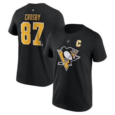 Pittsburgh Penguins Global Series 2025 Name and Number T-Shirt - Crosby - Herren Image
