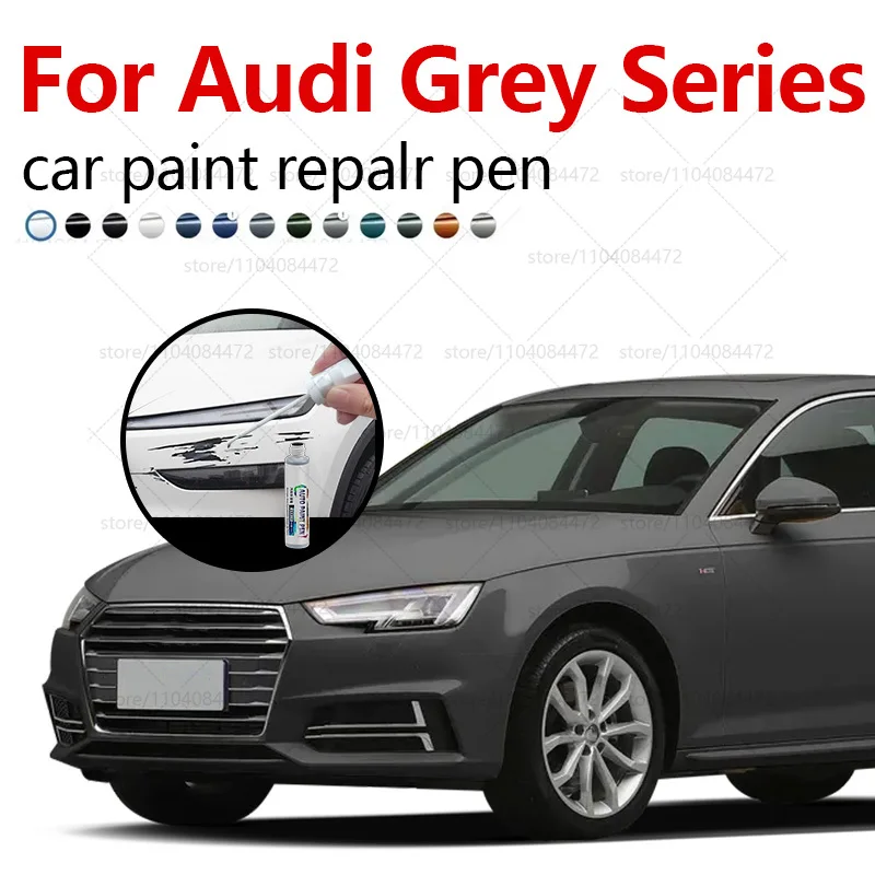 Für Audi Autolack Reparatur Stift Touch Up Scratch Remover DIY Auto Zubehör Grau LY1P LX7R LX7M LZ7S LY7C LY7G LX7B LY7E Image