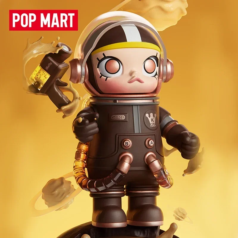 POP MART MEGA COLLECTION 100 % SPACE MOLLY SERIES Blind Box Toys Mystery Box Guess Bag Doll Niedliche Anime-Figur Desktop-Sammlung