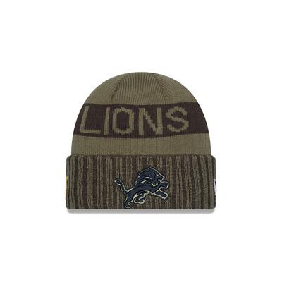 Detroit Lions New Era 2025 Salute To Service Knit Image