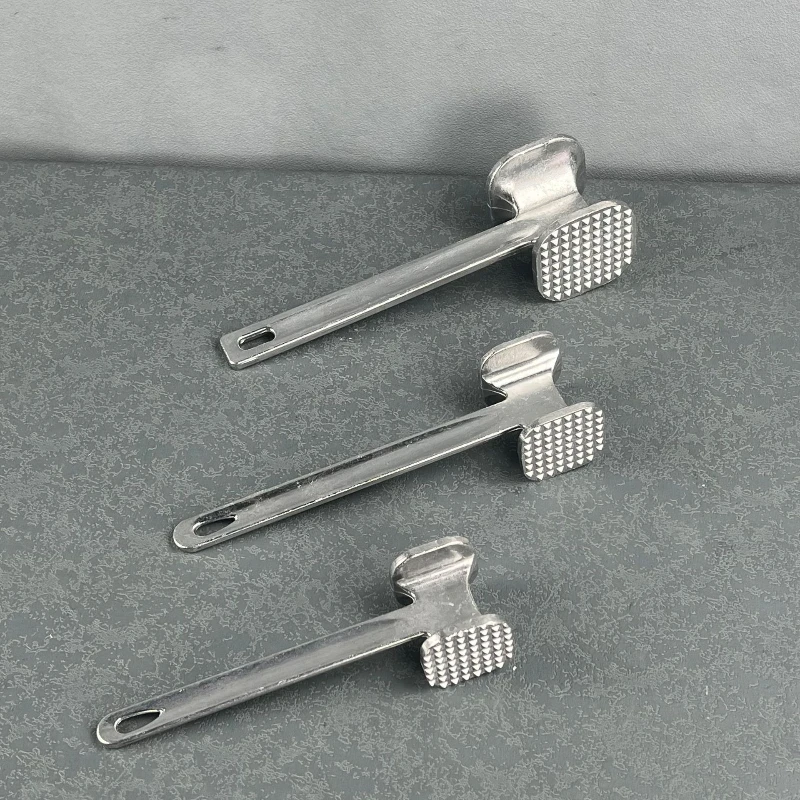 304, Steak-Fleischhammer, Legierung, Haushalt, Küche, Fleischseide, Hammer, verdickter Edelstahl, gebrochene Sehne, zartes Fleisch Image