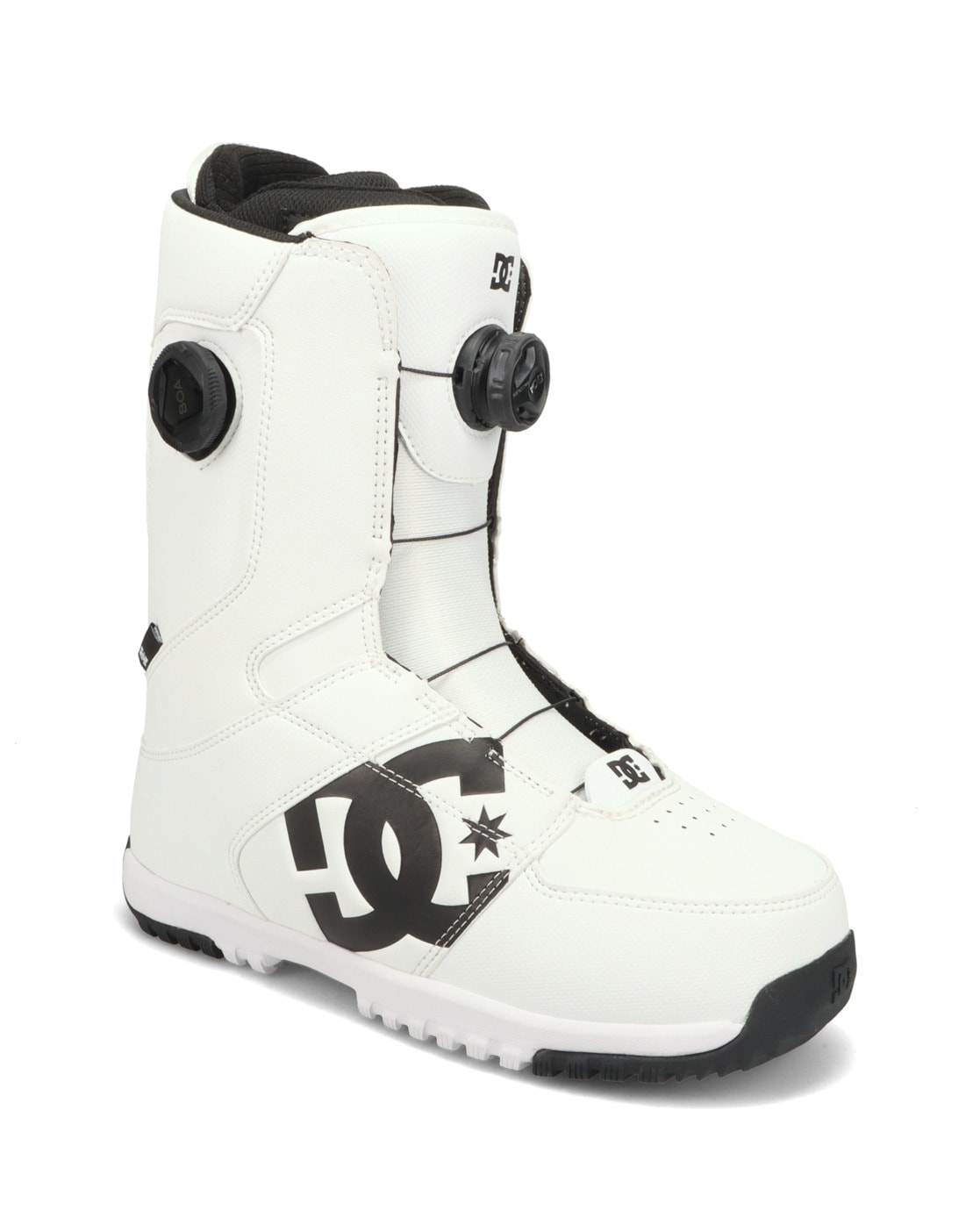 Snowboardboots DC SHOES "Control" Gr. 10, weiß (sanftes weiß), Schuhe, 10 (43), Obermaterial: Synthetikmaterial / Futter: Textil / Außensohle: EVA Image