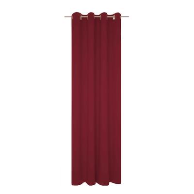 Vorhang WIRTH "Dim out", rot, B:142cm H:395cm, Polyester, Gardinen, nach Maß Image