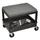 Luxor Tuffy Mobile Mechanics Seat Metal in Black/Brown/Gray | 24 H x 20 W x 18 D in | Wayfair MS21