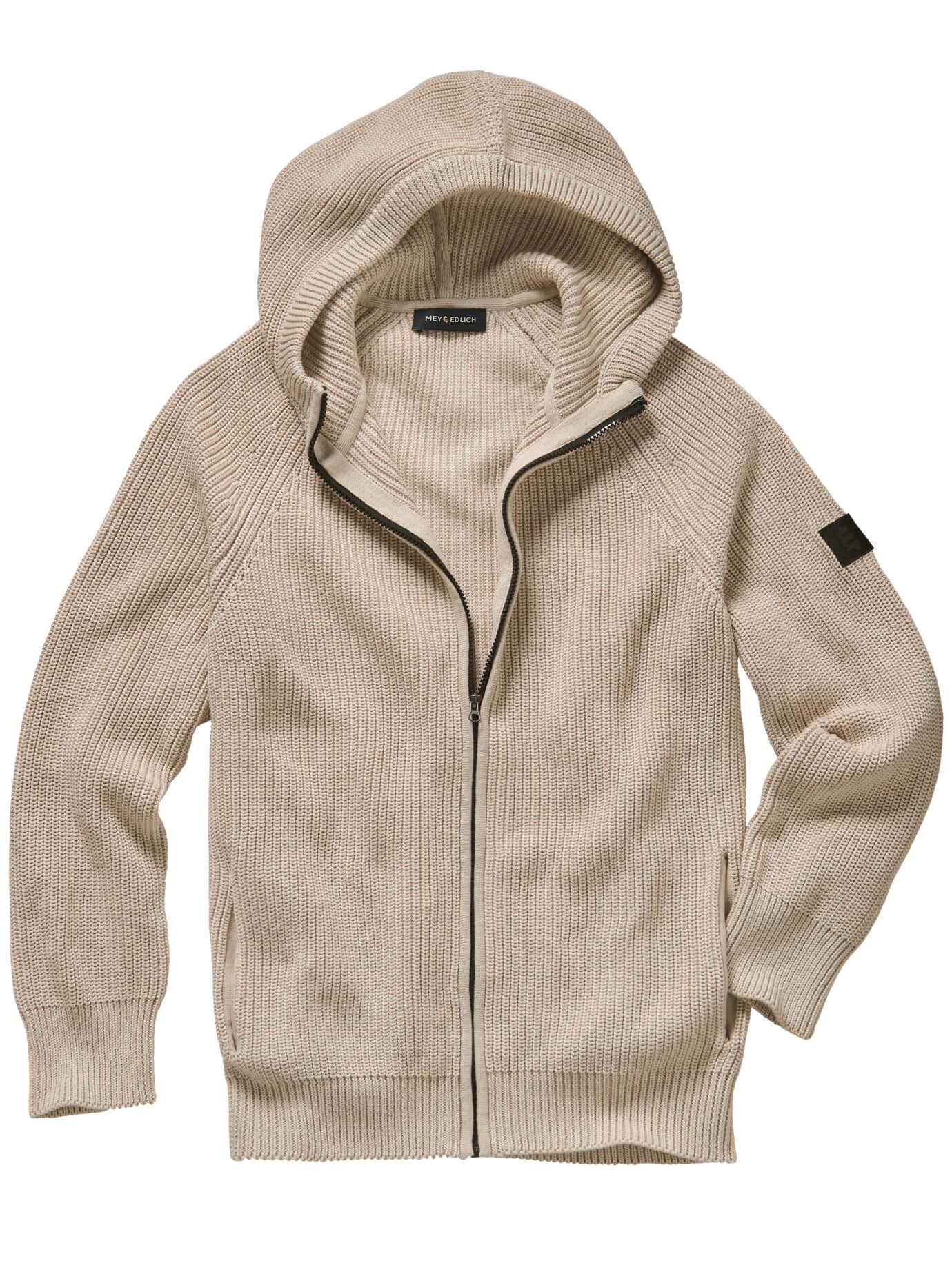 Gestrickte Kapuzenjacke Image