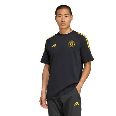 Manchester United adidas Cup Trainings-T-Shirt – Schwarz Image