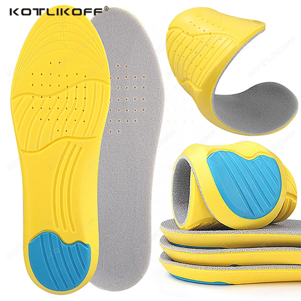 Hochelastische Einlegesohle aus Memory-Schaum, Mezzanine, absorbiert Schweiß, Deodorant, Sport-Einlegesohle, bequemes Fußpflege-Werkzeug, Einsätze, Kissen Image