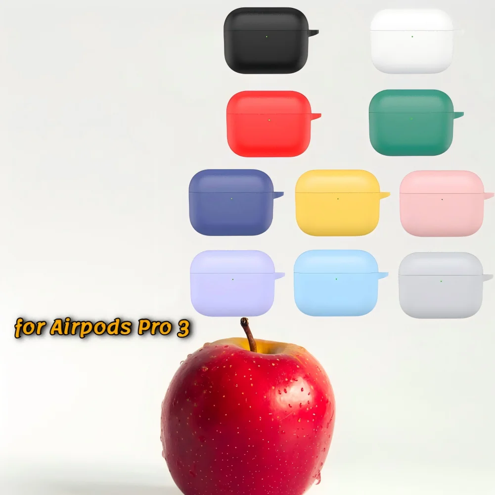 Bunte Kopfhörer-Schutzhülle für Airpods Pro 3, kabelloses Bluetooth-Headset, Silikon, Apple Air Pod 3, Airpods3-Hülle Image