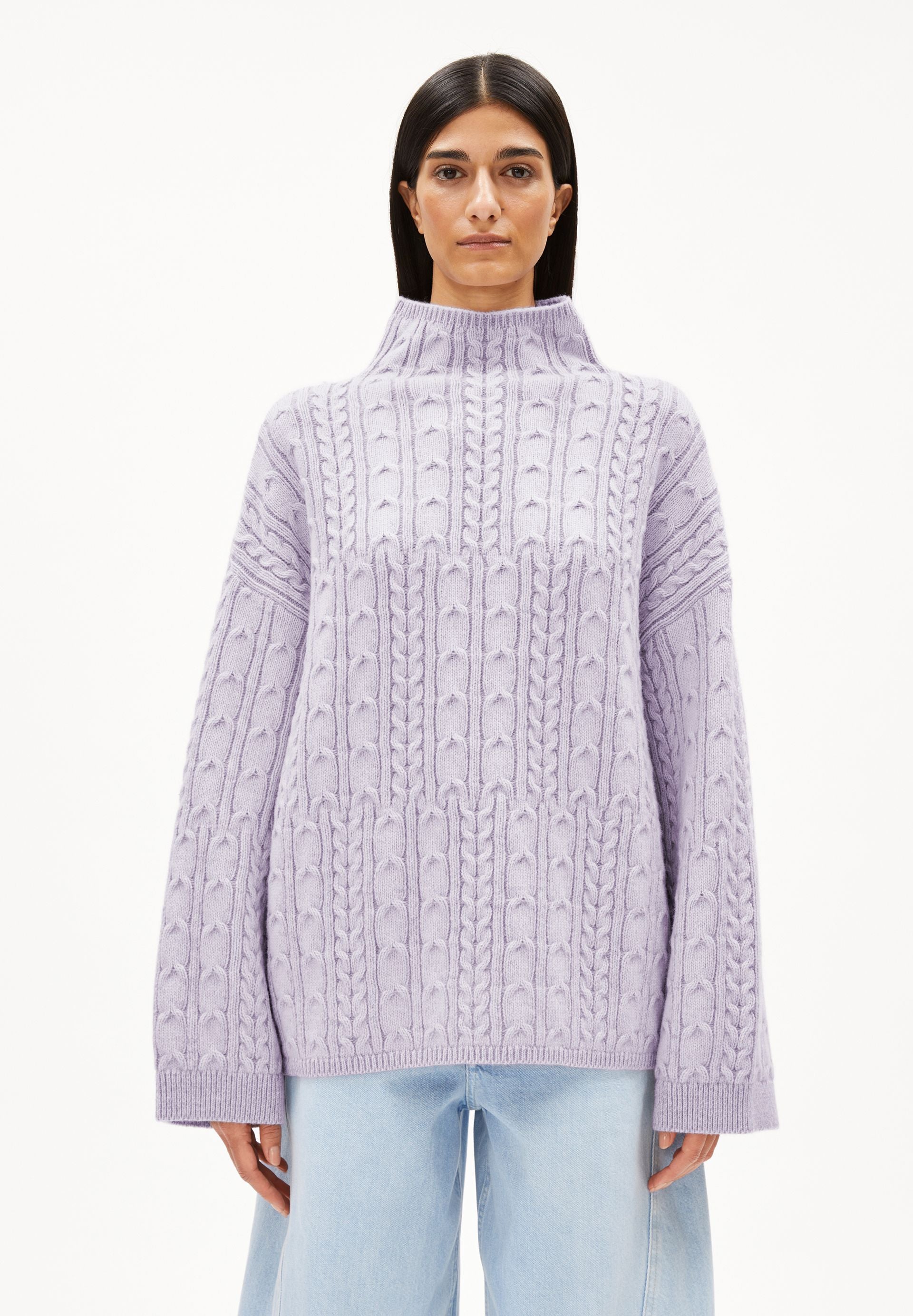 AAORI VANISE | Pullover aus Bio-Woll Mix - mehrfarbig (L)