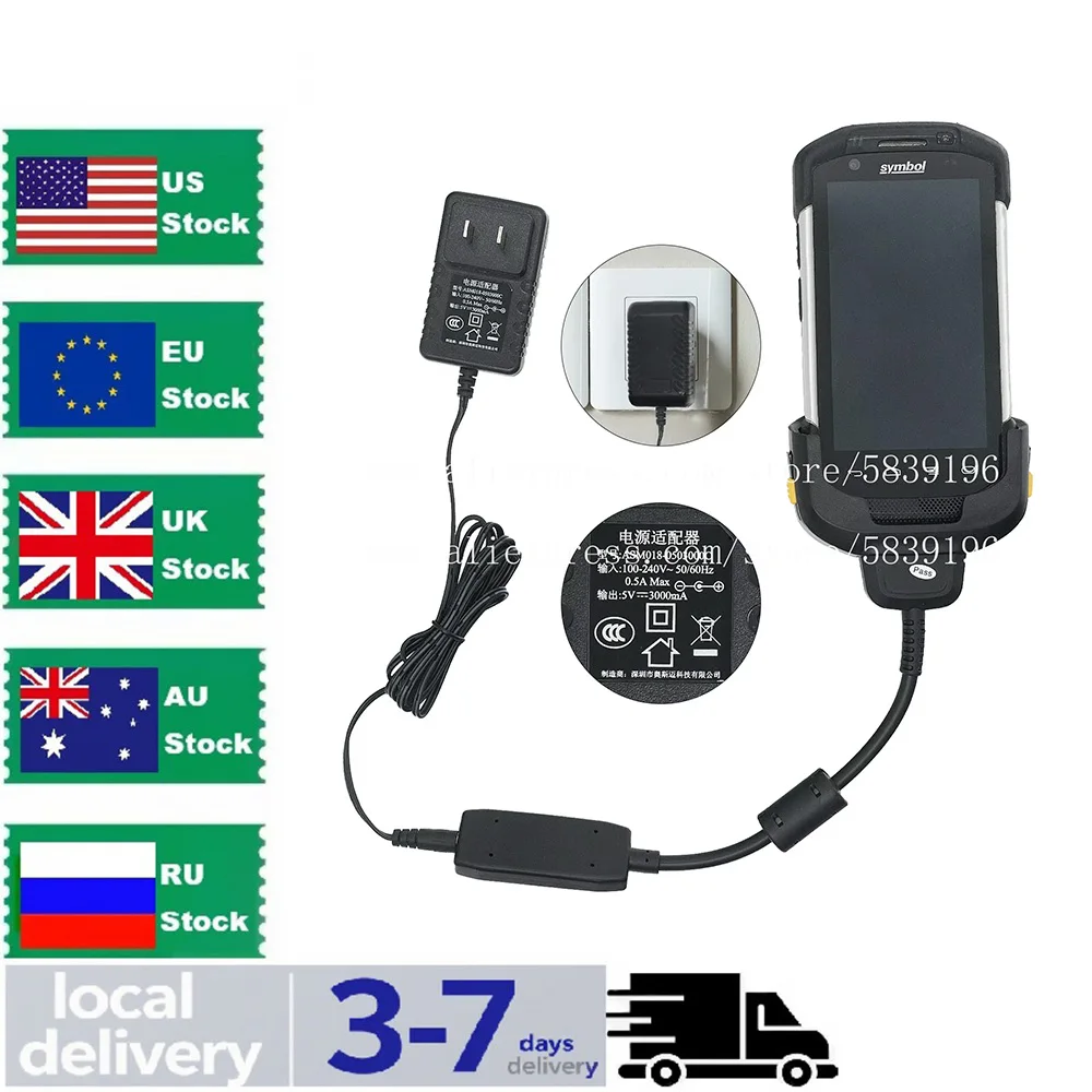 Charging Cable for Zebra TC70 TC72 TC75 TC77 TC7X CHG-TC7X-CBL1-01 Charger