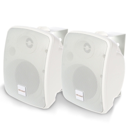 Artsound Wasserdichter 2-Wege-Aufbaulautsprecher, 6,5 & 1,0 Zoll, 175 W, weiß (2 Stück) Image