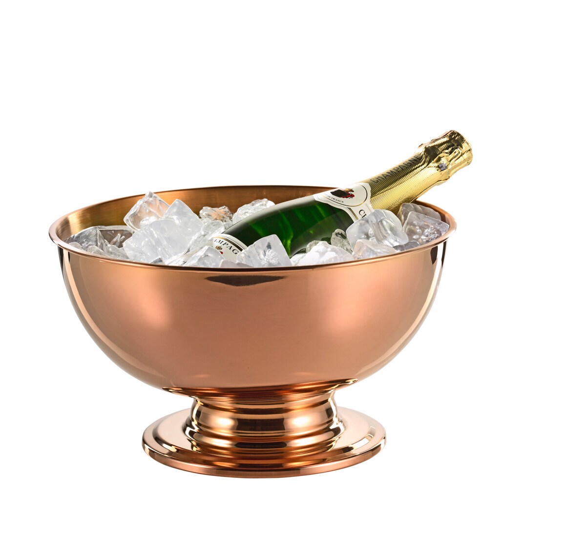 Esmeyer Champagner-Kühler PORTLAND, Edelstahl, 5 ltr., mit kupferfarbener PVD-Beschichtung Image