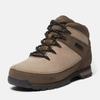 Schnürboots TIMBERLAND "EURO SPRINTMID LACE UP BOOT", Gr. 41, md grau nubuck w dk braun, Leder, sportlich, Schuhe, Winterstiefel, Schnürstiefel, Winterschuhe